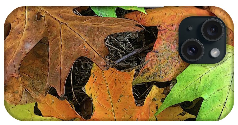 Early October Leaves 1 - Phone Case