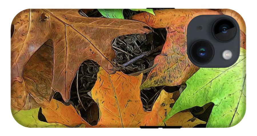 Early October Leaves 1 - Phone Case