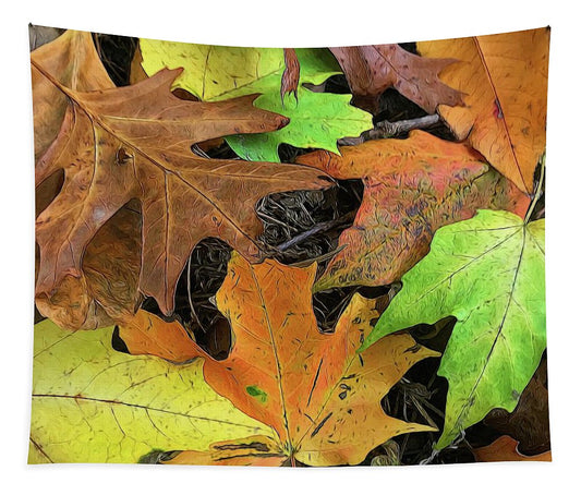 Early October Leaves 1 - Tapestry