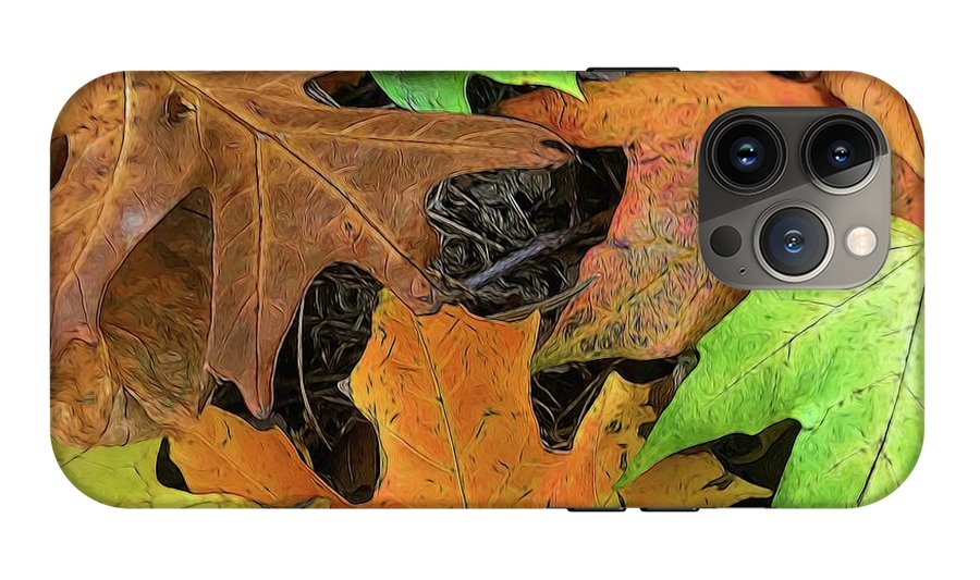 Early October Leaves 1 - Phone Case