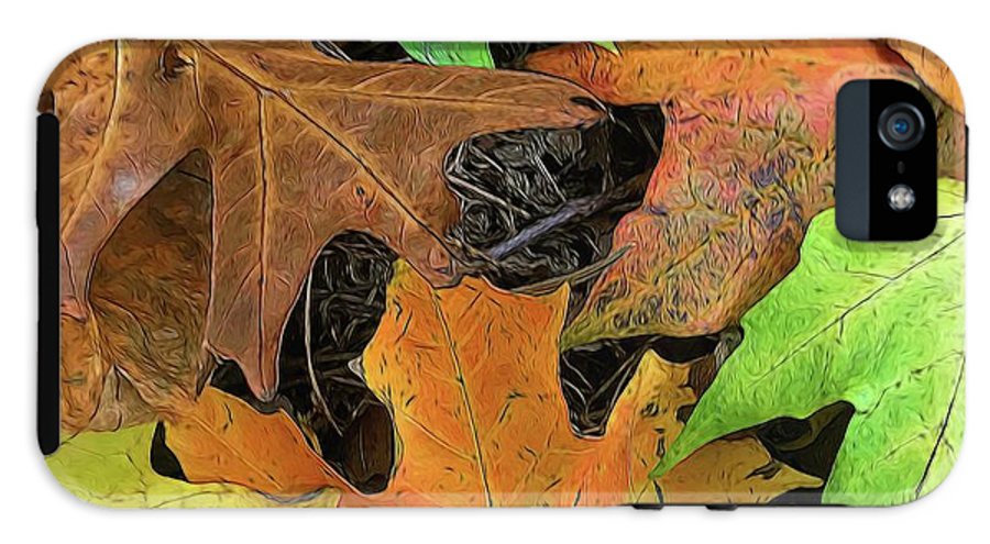 Early October Leaves 1 - Phone Case