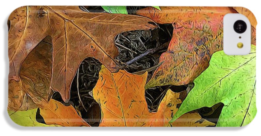 Early October Leaves 1 - Phone Case