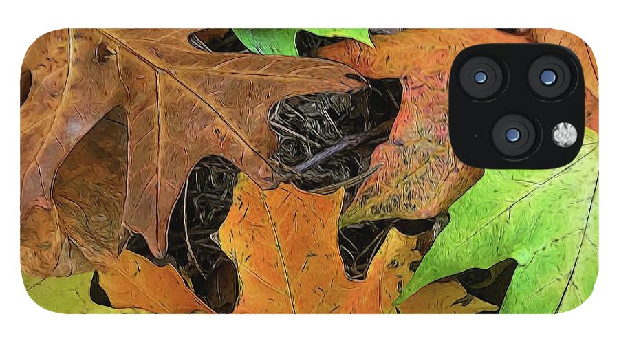 Early October Leaves 1 - Phone Case