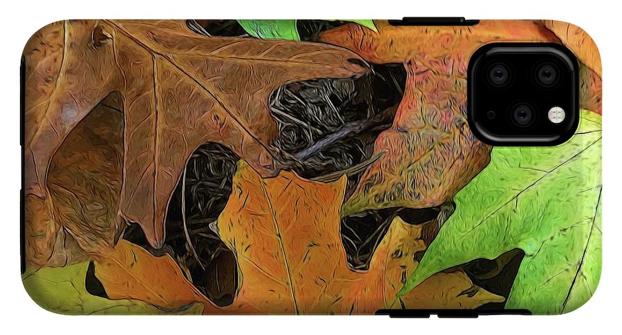 Early October Leaves 1 - Phone Case