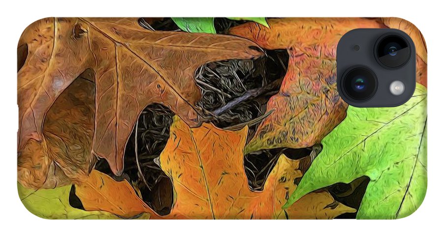 Early October Leaves 1 - Phone Case