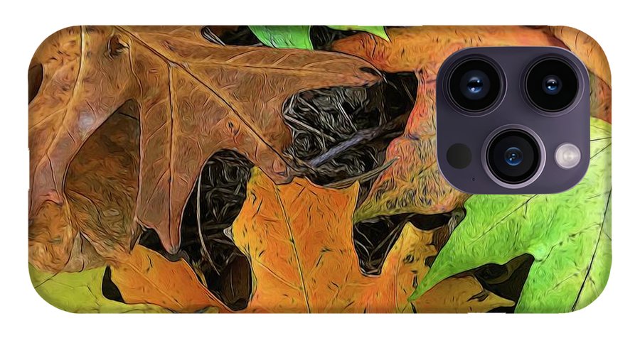 Early October Leaves 1 - Phone Case