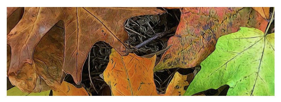 Early October Leaves 1 - Yoga Mat