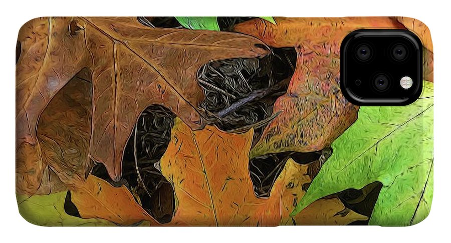 Early October Leaves 1 - Phone Case