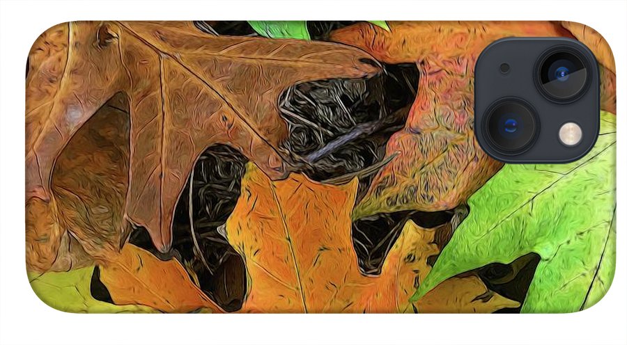 Early October Leaves 1 - Phone Case