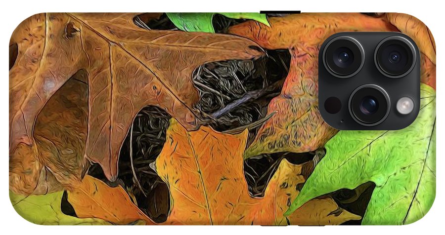 Early October Leaves 1 - Phone Case