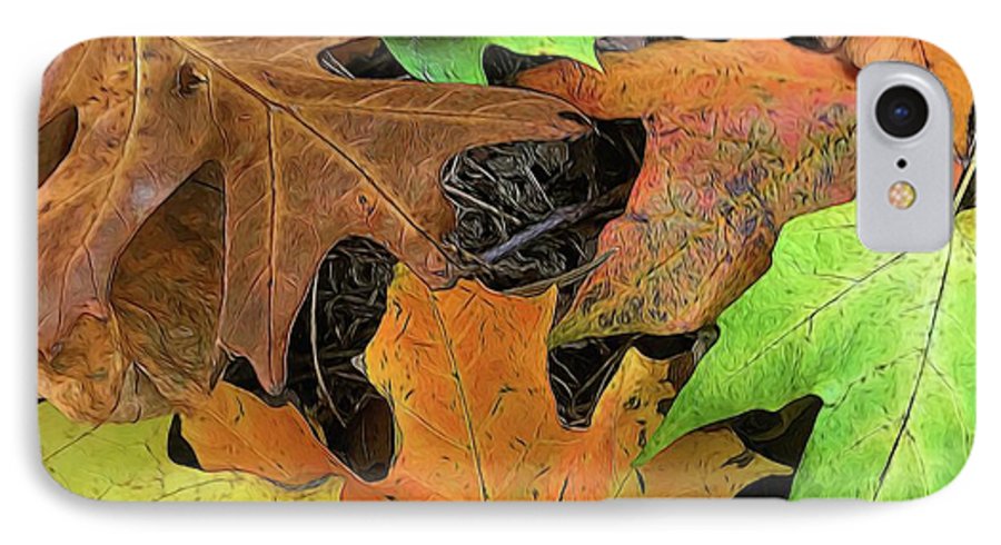 Early October Leaves 1 - Phone Case