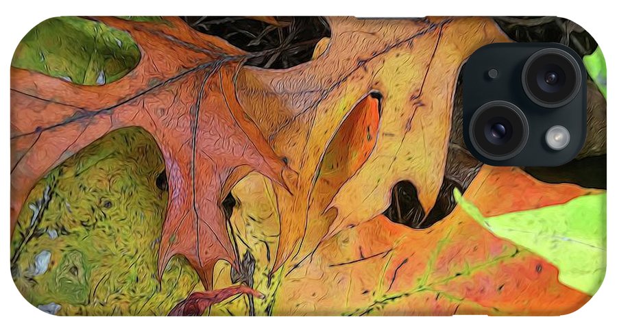Early October Leaves 2 - Phone Case
