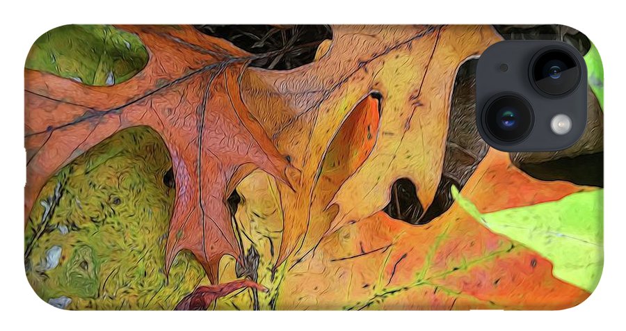 Early October Leaves 2 - Phone Case