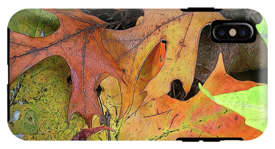 Early October Leaves 2 - Phone Case