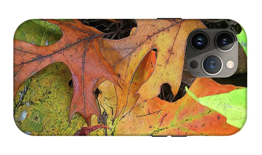 Early October Leaves 2 - Phone Case