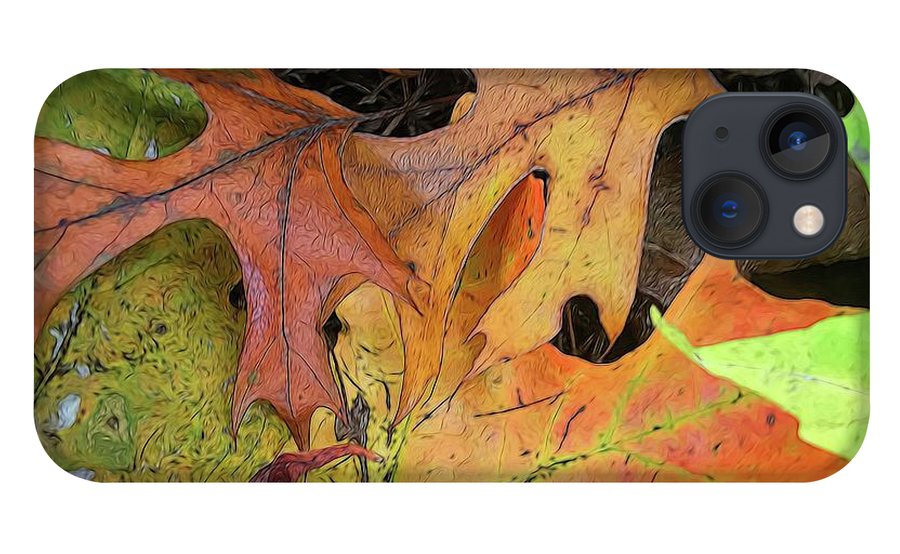 Early October Leaves 2 - Phone Case