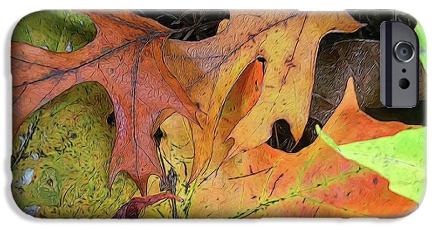 Early October Leaves 2 - Phone Case