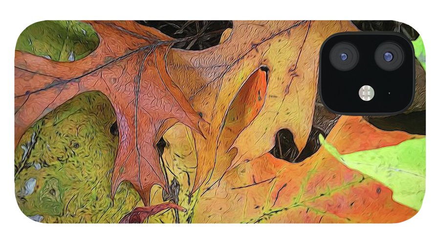 Early October Leaves 2 - Phone Case
