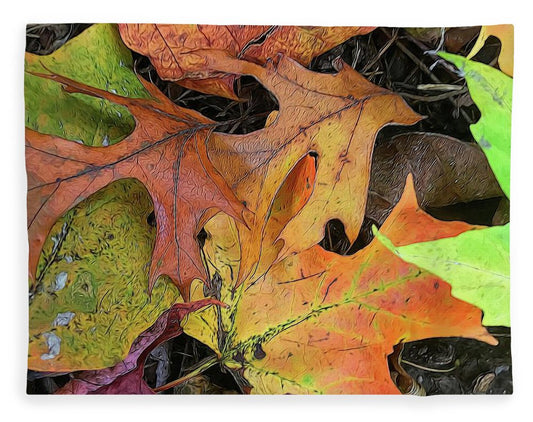 Early October Leaves 2 - Blanket