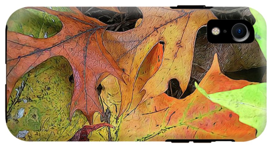 Early October Leaves 2 - Phone Case