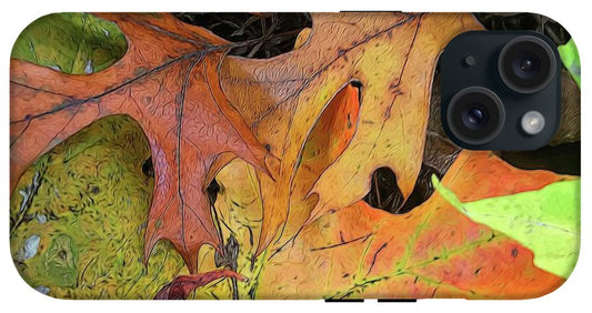 Early October Leaves 2 - Phone Case
