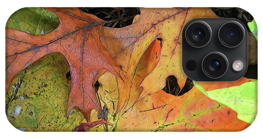 Early October Leaves 2 - Phone Case