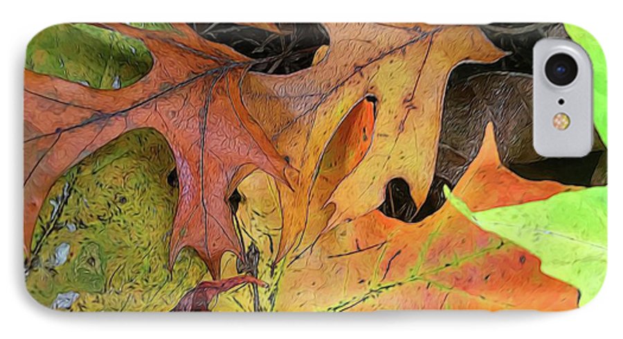Early October Leaves 2 - Phone Case