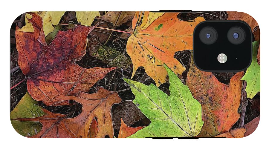 Early October Leaves 3 - Phone Case