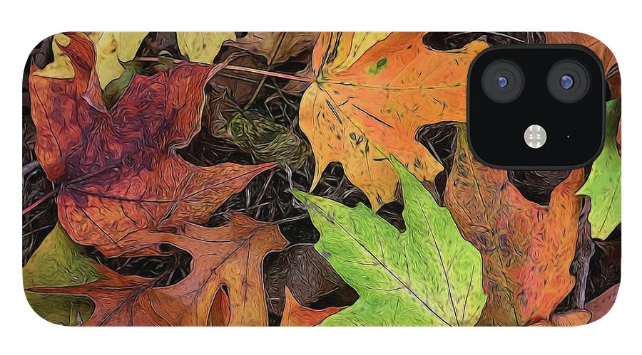 Early October Leaves 3 - Phone Case