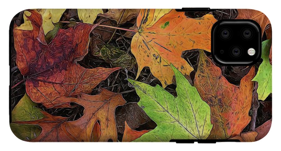 Early October Leaves 3 - Phone Case
