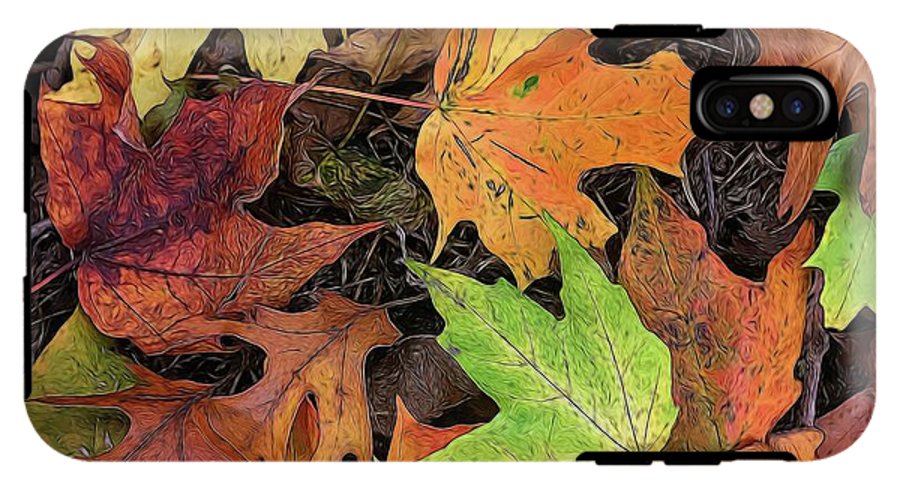 Early October Leaves 3 - Phone Case
