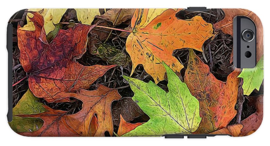 Early October Leaves 3 - Phone Case