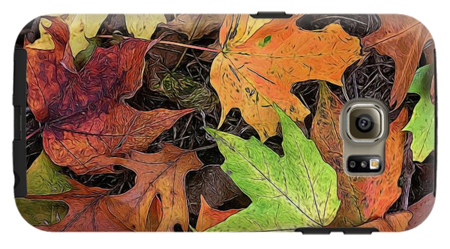 Early October Leaves 3 - Phone Case