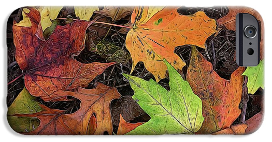 Early October Leaves 3 - Phone Case