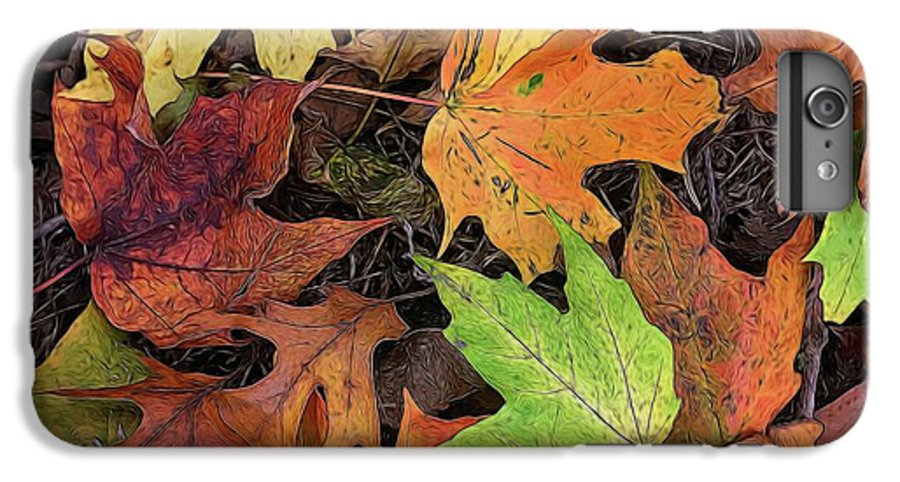 Early October Leaves 3 - Phone Case