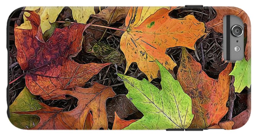 Early October Leaves 3 - Phone Case