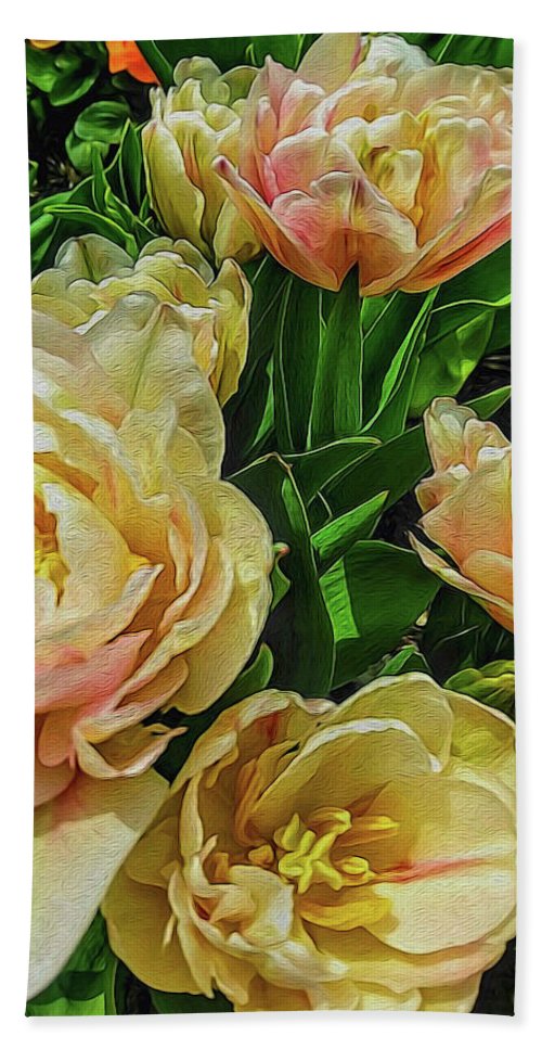 Early Summer Flowers - Bath Towel
