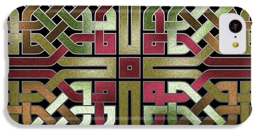 Earthtone Celtic Knot Square - Phone Case