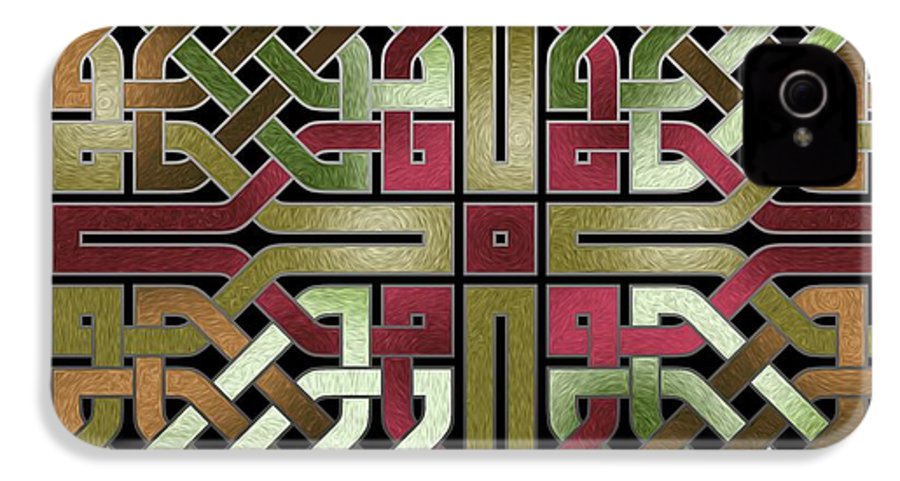Earthtone Celtic Knot Square - Phone Case
