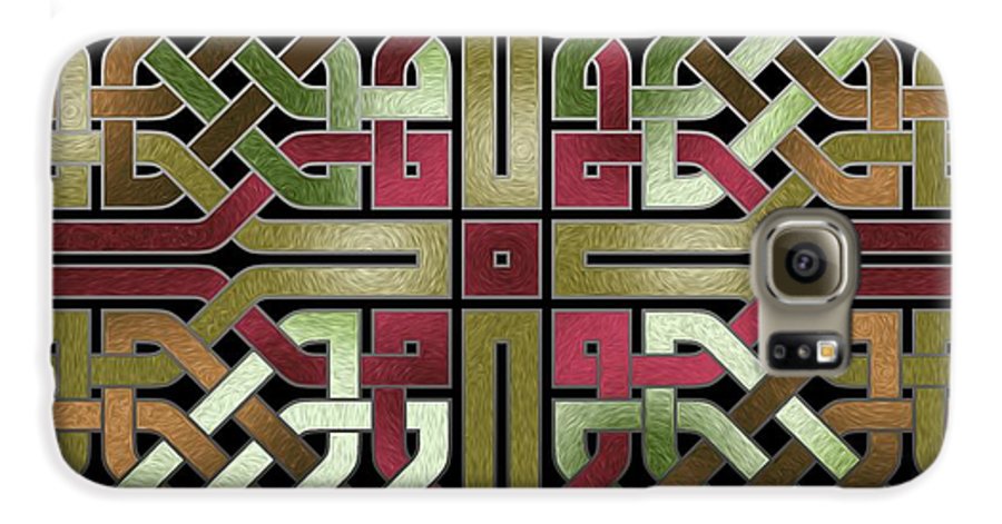 Earthtone Celtic Knot Square - Phone Case
