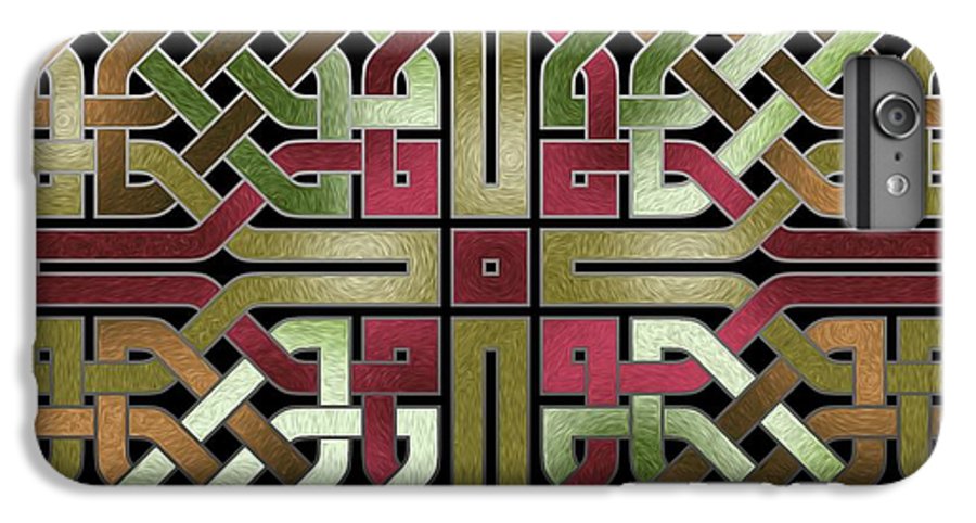 Earthtone Celtic Knot Square - Phone Case