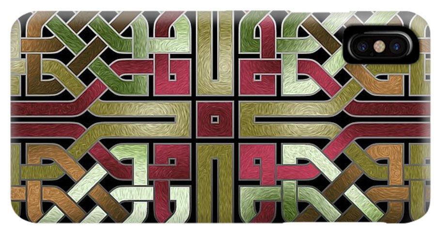 Earthtone Celtic Knot Square - Phone Case