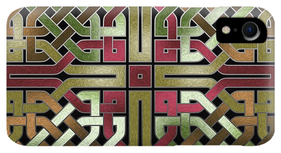 Earthtone Celtic Knot Square - Phone Case