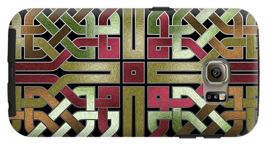 Earthtone Celtic Knot Square - Phone Case