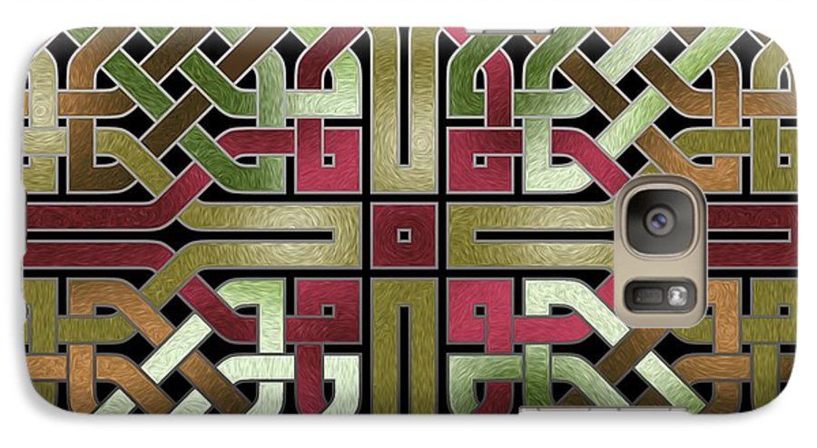 Earthtone Celtic Knot Square - Phone Case