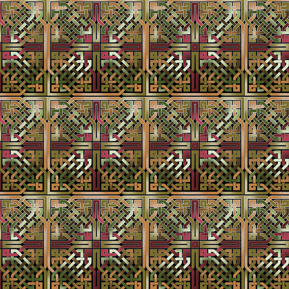 Earthtone Celtic Knots Digital Image Download