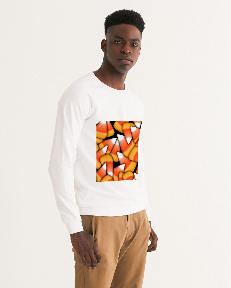 Candy Corn Pattern Men's Graphic Sweatshirt