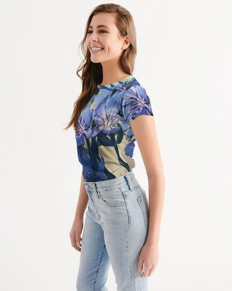 Blue Wildflowers Women's Tee
