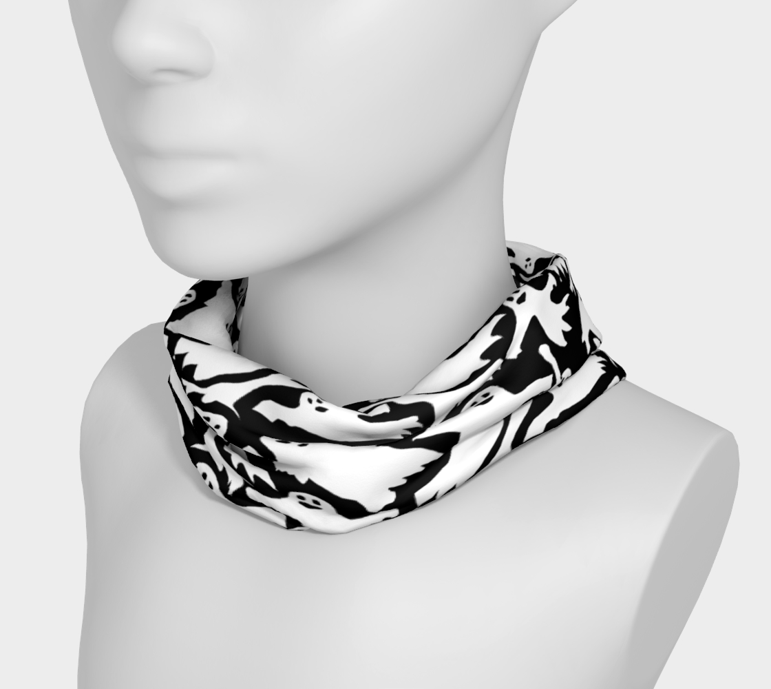 Ghosts Pattern Headband