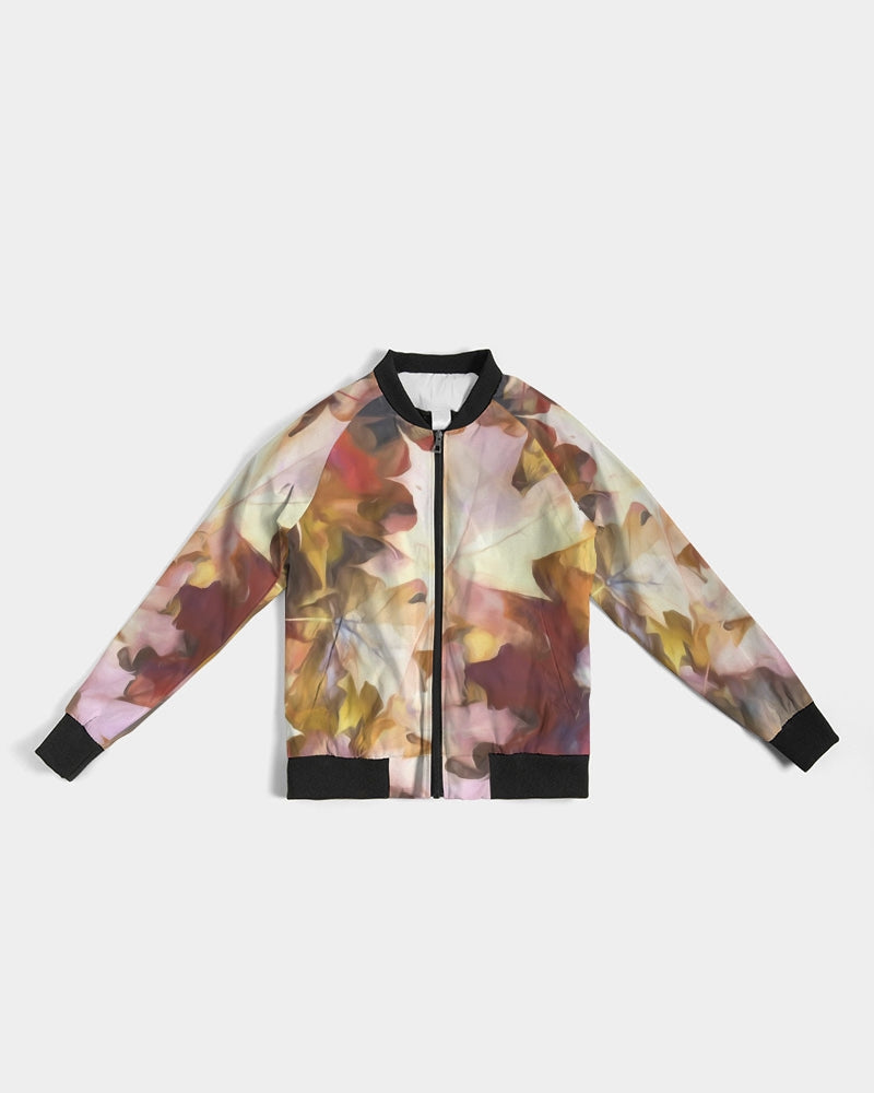 Fall Leaves Bright Women's Bomber Jacket